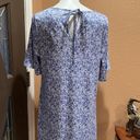 LC Lauren Conrad  light blue floral stretchy dress Photo 3