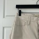 Madewell NEW  The Perfect Vintage Straight Pant Faux Leather Linen Photo 6