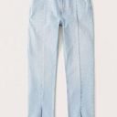 Abercrombie & Fitch Abercrombie Curve Love Ultra High Rise 90s Straight Jean Photo 0