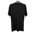 Topman Womens Pullover Sweater Black Short Sleeve Collar Ribbed Knit Solid M New Size M Photo 1