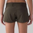 Lululemon Army Green Shorts Photo 0