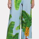 Farm Rio Fresh Bananas Linen-Blend Cropped Pants Photo 0