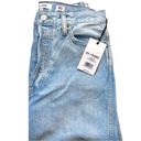 RE/DONE NWT REDONE Bleach Distressed Destroy 90’s High Rise Loose Photo 7