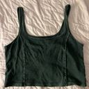Aerie Army Green Crop Top Photo 0