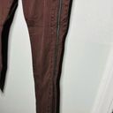 Dear John  Women's Rustic Red Side Zipper Straight Leg Jeans Size 28 Photo 3