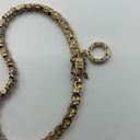 Ross Simons  Vintage Gold Vermeil Over 925 Bracelet Rubies And Diamond Charm 7.5” Photo 1