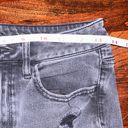 American Eagle  Super Stretch Super High-Rise Black Jegging Jeans Distressed Photo 6