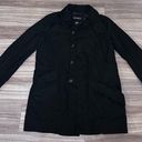 Banana Republic Black Button Trench Jacket - 2 Photo 4