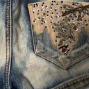 Antik Denim  Embellished Distressed Shorts - Size 27 Photo 6