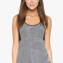 Rebecca Minkoff  VITA BLACK WHITE FITNESS TOP S Photo 0