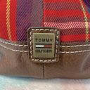 Tommy Hilfiger Vintage Premium designer handbag plaid and leather (unused) RARE Photo 2