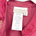 Coldwater Creek  Womens Vintage Wool Blend Patchwork Embroidered Vest Size M Red Photo 1