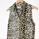 Equipment  Femme Lucida Silk Sleeveless Shirt Dress Leopard Size XS Photo 3