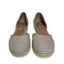 Life Stride  Cassidy Espadrille Wedge D'Orsay  Shoe Stripe Canvas Size 8 Photo 1