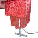 Portocruz open weave coverup, size Medium, beach, summer, crochet, vacation Orange Photo 4