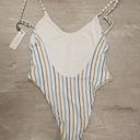 Vitamin A 💕💕 Yasmeen One Piece Swimsuit ~ Palm Springs Stripe 6 Small S NWT Photo 8