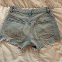 ZARA light wash jean shorts Photo 3