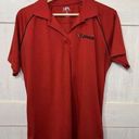 Polo Loves Gas Station Work Uniform Red  Women’s Size Large Dri Fit Photo 0