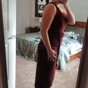 Lulus Burgundy Asymmetrical Dress Photo 11