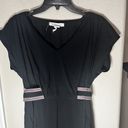 BCBGeneration  BCBG BLACK Belted MINI DRESS SIZE XS stretchy knit LBD Photo 1