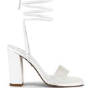 Raye Katya Strappy Tie Heel in White Photo 0