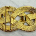 infinity Vintage  Knot Gold Tone Belt Buckle Piece Photo 1