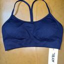 AYBL Empower Seamless Sports Bra In Navy - Medium Photo 3