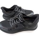 Kizik London Black White Hands Free Casual Comfort Sneaker Womens 7D WIDE Photo 12