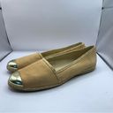 Stuart Weitzman  Womens Beige Flats Nubuc Tipradille Size 9.5M Suede Used 74368 Photo 2