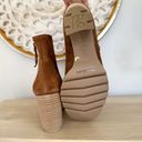 Paul Green | NWOT Sloane Lug Sole Block Heeled Boots in‎ Toffee Suede Photo 6