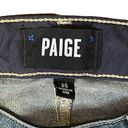 Paige  Skyline Boot Jeans Size 25 Blue Denim Transcend 2.0 Stretch Womens 27X33 Photo 5