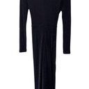 Misha Collection NWT  Francis Slinky Jersey Midi Dress in Navy Photo 10