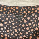 St. John  Black/Brown Printed Dots Silk Shell Tank Top/Cami Size Small Photo 1