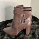 Ralph Lauren Lauren  Womens Madelyn Leather Booties Ankle Boots Shoes 10 Photo 1