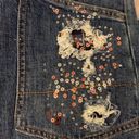 Pilcro  x Anthropologie Straight Leg Sequin The Wanderer Jeans Size 25 Photo 5