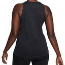 Nike  NWT Training Dri-Fit "Just Do It "Black Athletic Yoga Tank Top Medium Photo 1