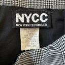 Vintage ‘90s New York Clothing Co. Black & White Plaid Houndstooth Skirt Size 10 Photo 7