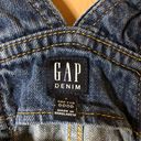 Gap for Good Distressed Raw Hem Short Overalls Small Photo 2