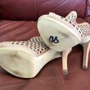 Michael Kors Michael  Beige/ Camel Graham Caged Stiletto Platform Heels size 7 Photo 7