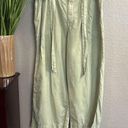 a.n.a B#15 , light, green, oversized, wide leg, belted pants size 14 Photo 0