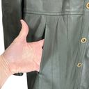 Maeve Anthropologie  Kellie Faux Leather Trench Coat 8 Photo 8