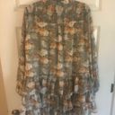 En Saison floral drop waist dress. Size Large Photo 8