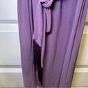 Jessica Simpson  Purple Scoop Neck Slit Sleeve Aline Dress S Photo 6