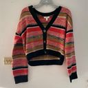 BP NWT  black marl stripe cardigan S Photo 5