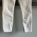 RE/DONE Orginals 90s High Rise Ankle Crop In Cream - Vintage White Photo 2