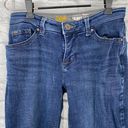 Lee skinny leg mid rise fit dream jeans blue sz 4 women Photo 4