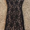 Bobeau  black floral lace bodycon dress Photo 11