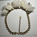 Stella & Dot  Birdie Rhinestone Gold Tone Statement Bib Convertible Necklace Photo 7