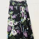 Diane Von Furstenberg  Floral-Print D-Ring Silk Pleated Midi Skirt Multicolor Photo 7