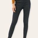 Pilcro  Shimmer High-Rise Denim Leggings Gold Metallic Skinny Jean Size 30 Photo 1